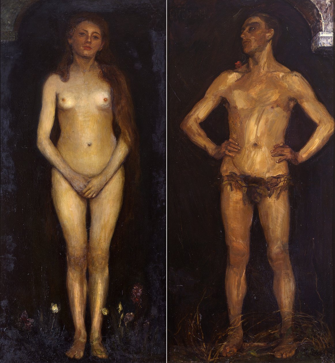 Couple humain (Planches Homo sapiens) - Max Slevogt