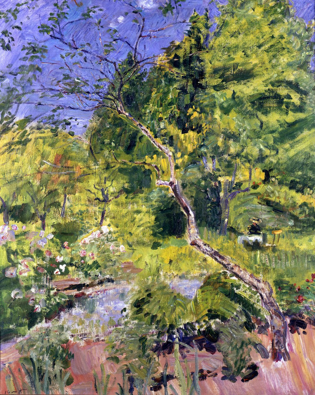 Parc dans le Palatinat (Neukastel) - Max Slevogt