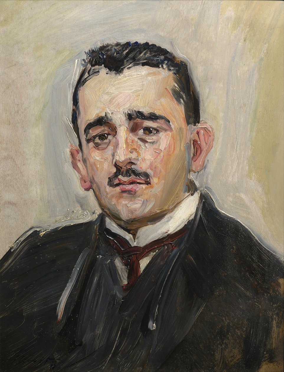 Portrait de Bruno Cassirer - Max Slevogt