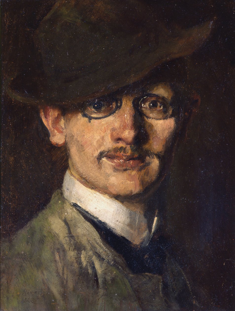 Autoportrait - Max Slevogt