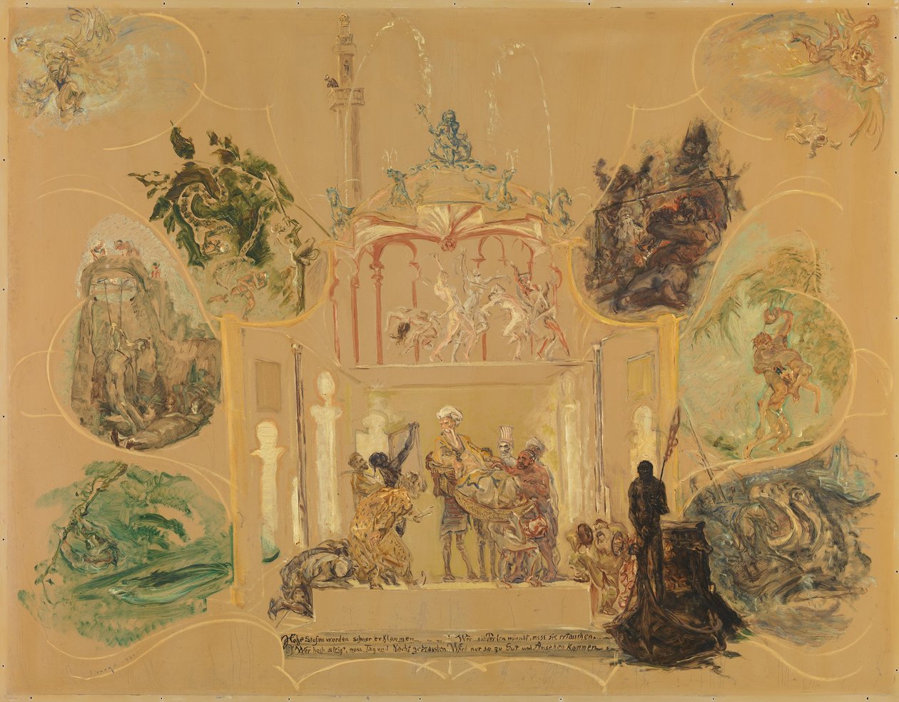 Theatervorhang - Max Slevogt