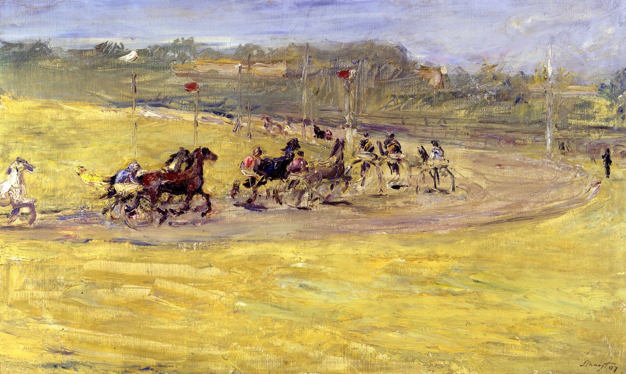 Course de trot - Max Slevogt