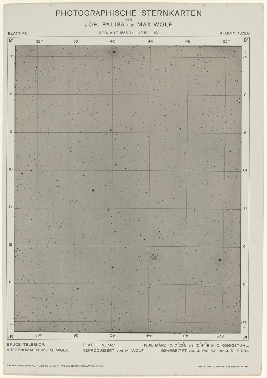 Photographische Sternkarten 17 mars 1906, 2268 - Max Wolf, Johann Palisa