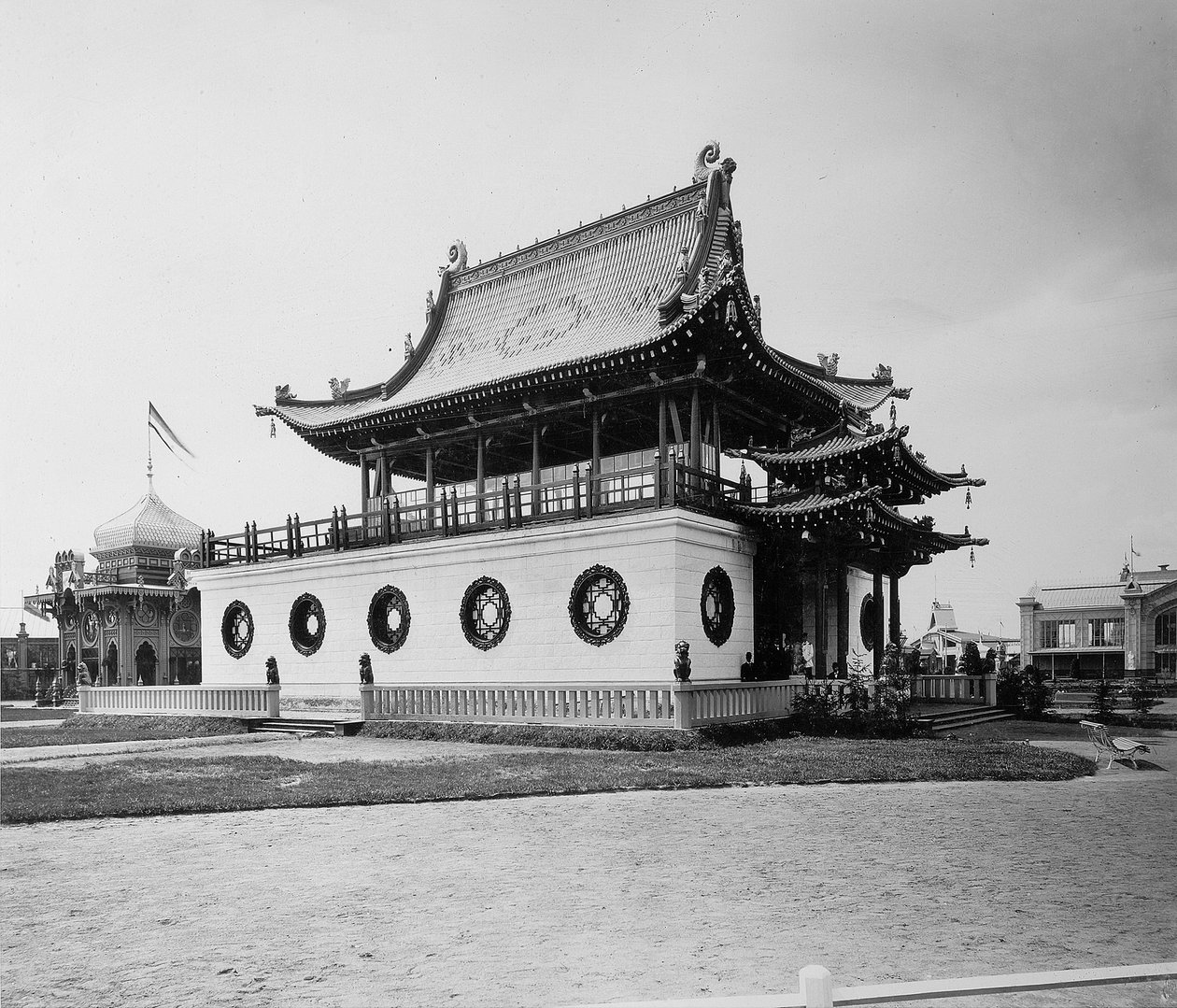 Pavillon de Chine, Exposition panrusse, Nijni Novgorod, Russie, 1896 - Maxim Dmitriev