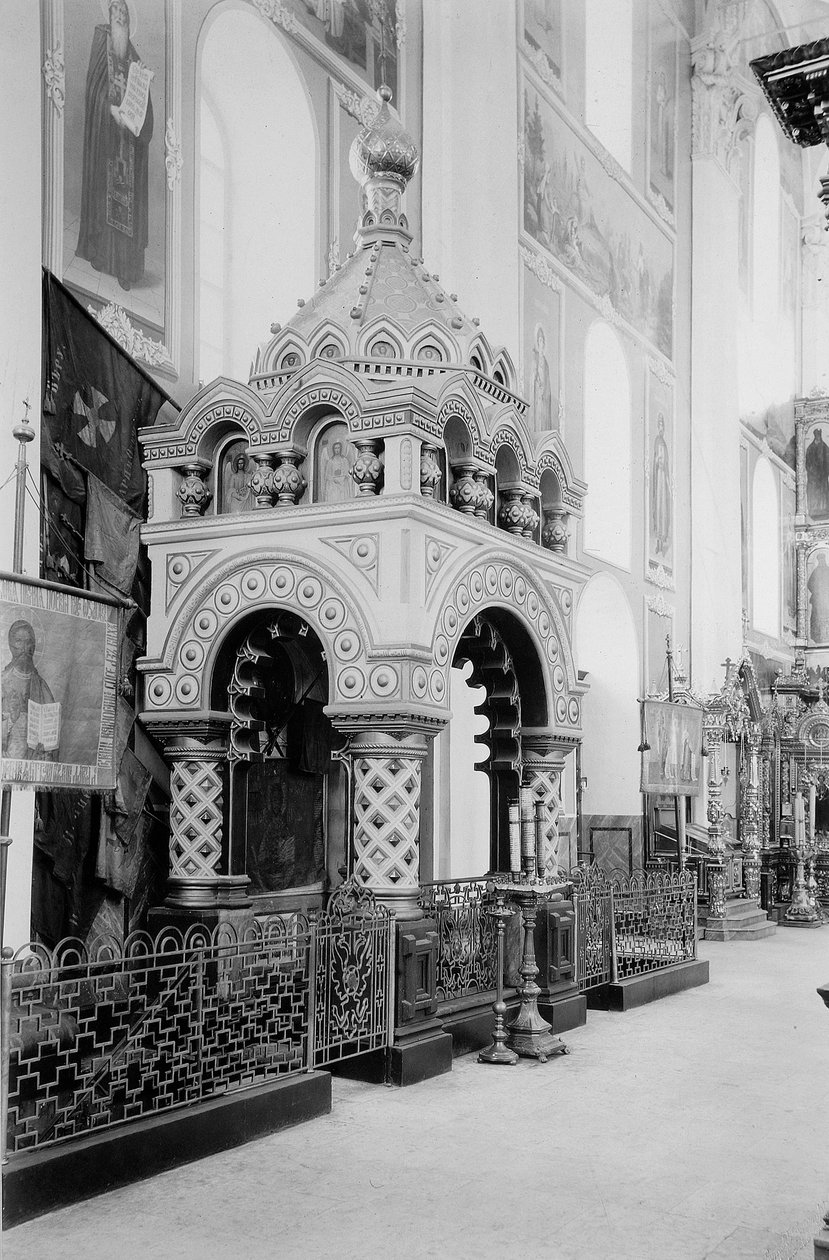 Tombe de Minin dans la cathédrale du Sauveur au Kremlin de Nijni Novgorod, Russie, 1896 - Maxim Dmitriev