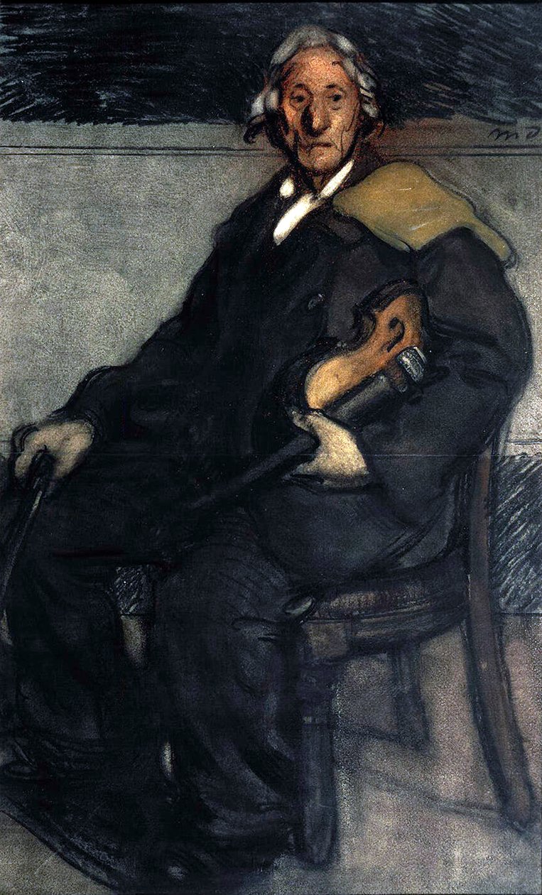 Violoniste, début du XXe siècle - Maxime Dethomas
