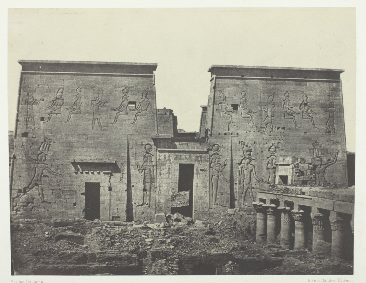 Drômos et Philônes, Grand Temple d