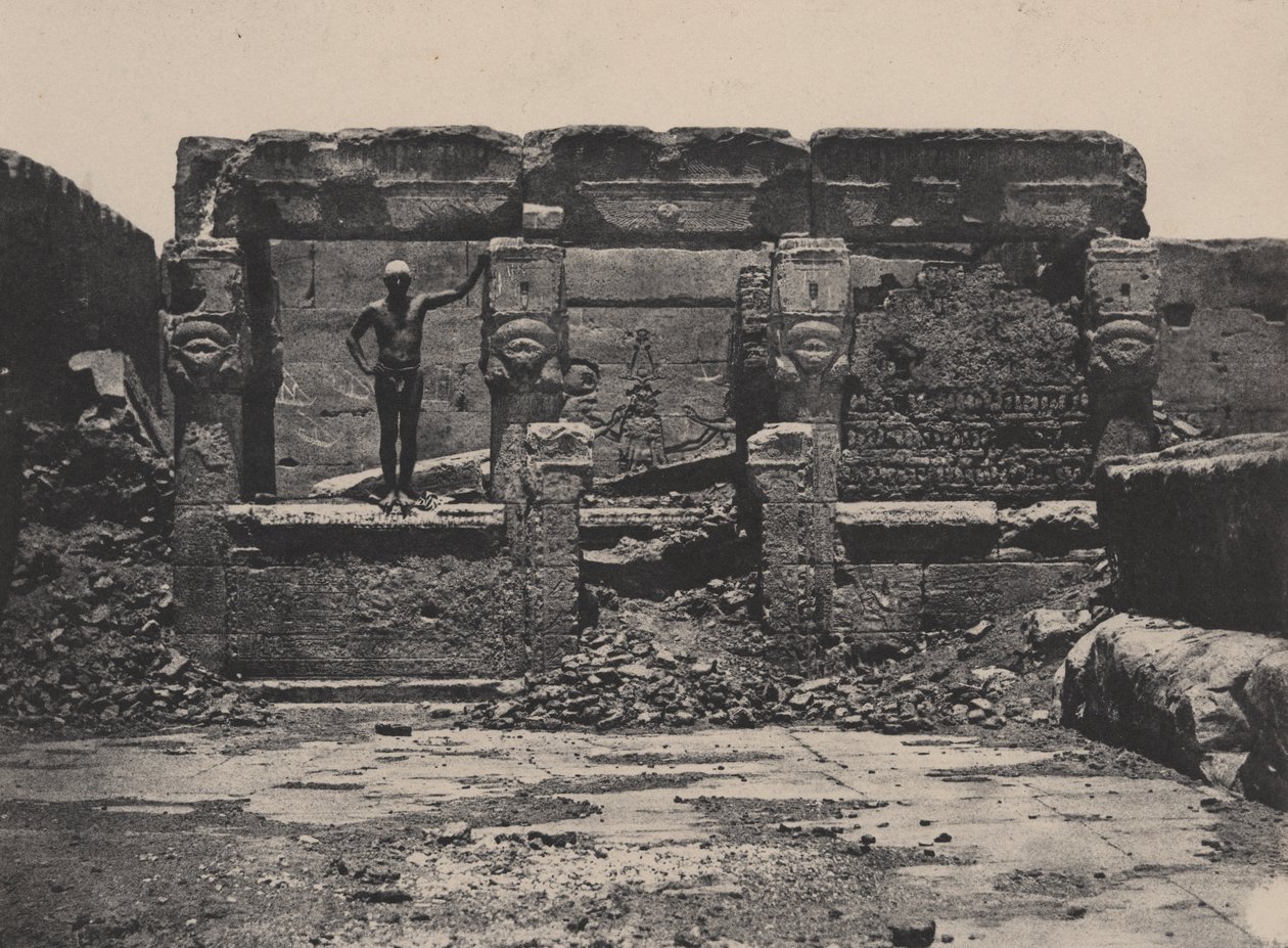 Grand Temple de Dendérah (Teutyres), Haute-Égypte - Maxime Du Camp