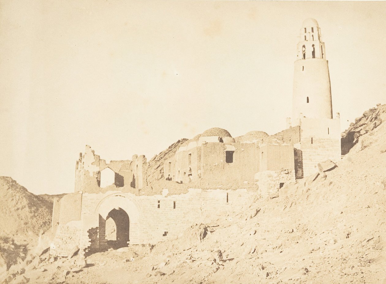 Mosquée de Belal, au sud de Philae Rive droite, 11 avril 1850 - Maxime Du Camp