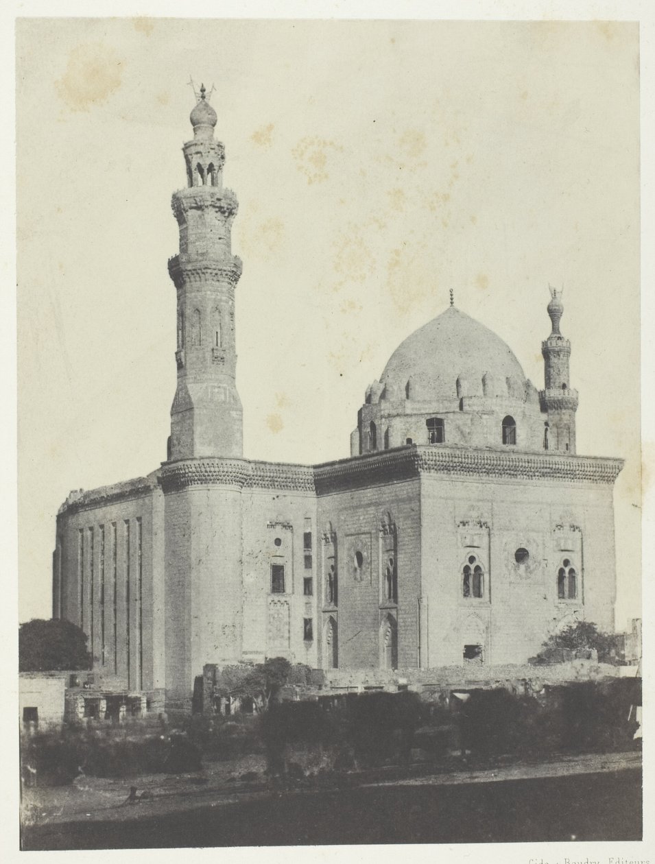 Mosquée du Sultan Hassan, Le Caire - Maxime Du Camp