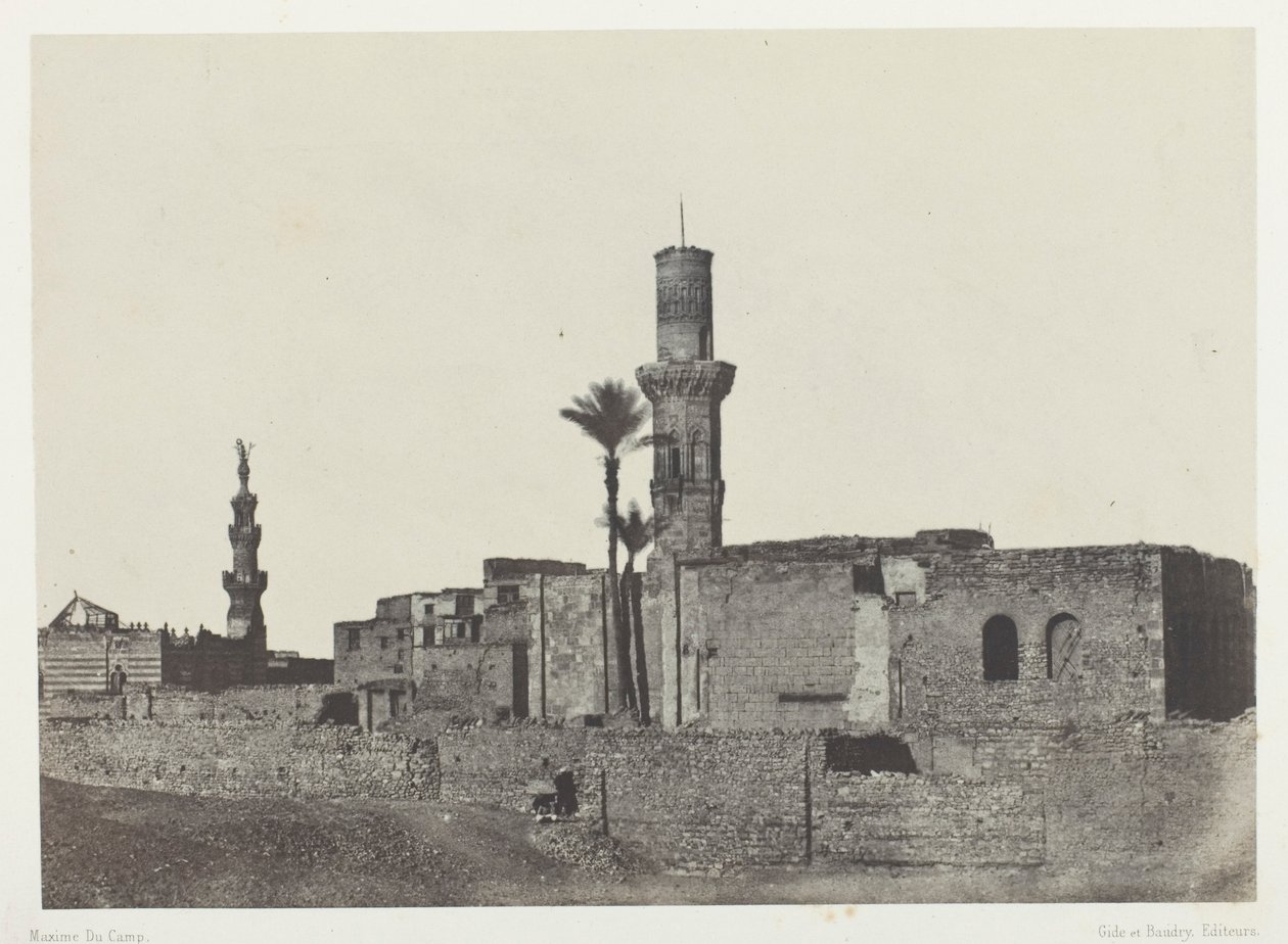 Mosquée près de Bab-el-Saïda, Le Caire - Maxime Du Camp