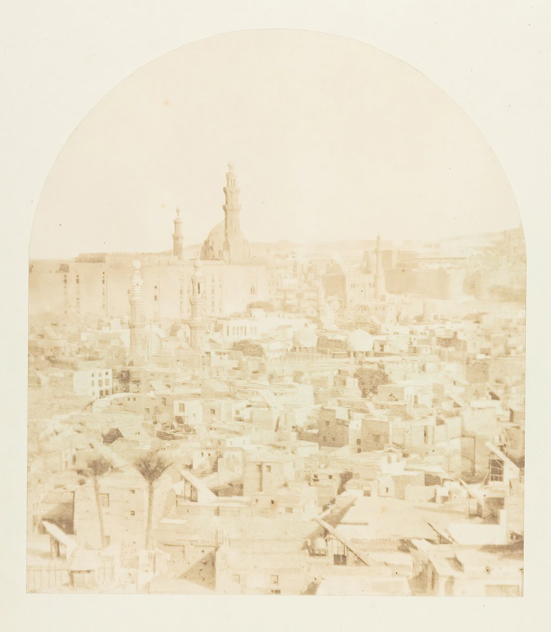 Vue générale du Caire, prise de la Mosquée Tegloun - Maxime Du Camp