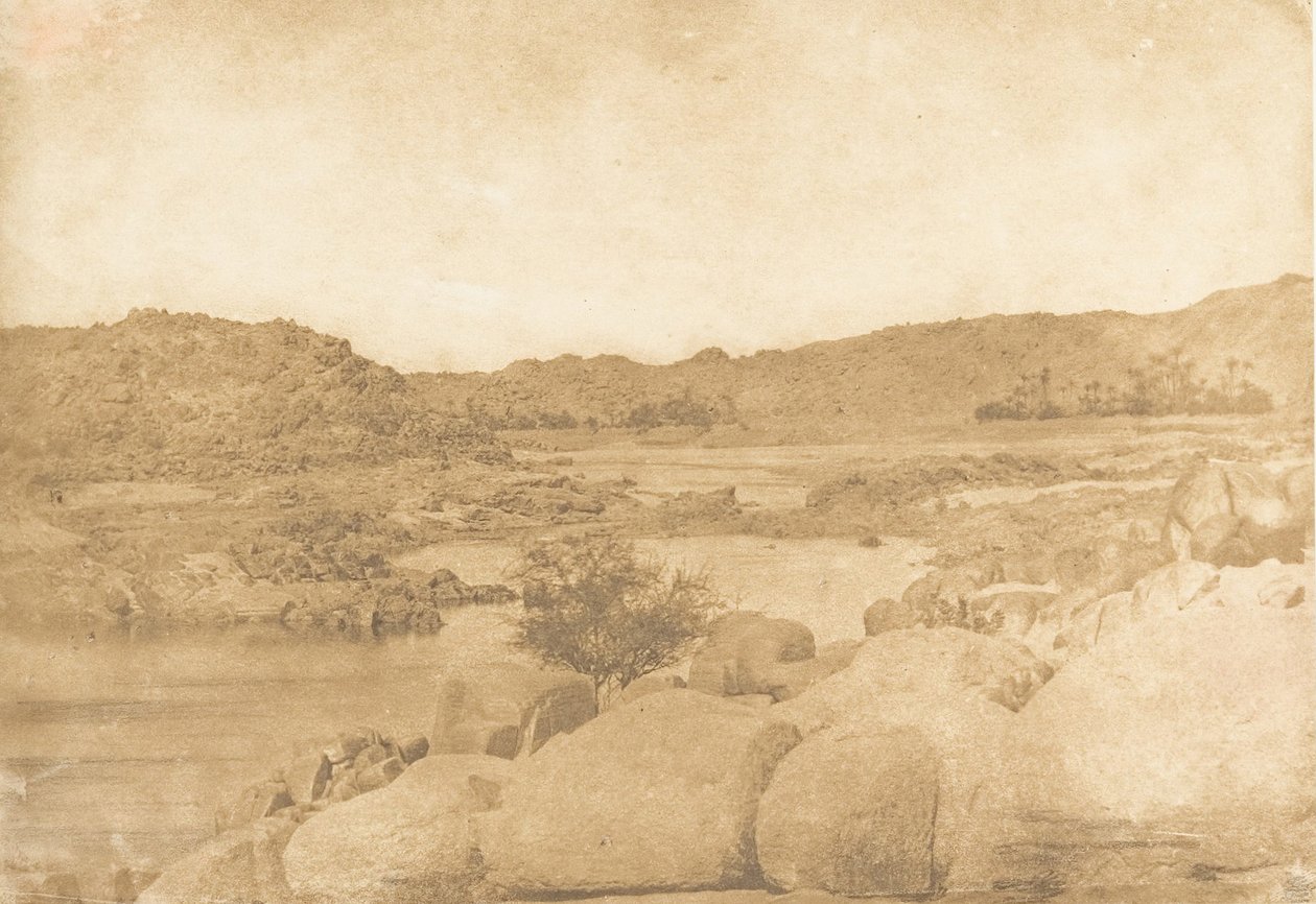 Vue prise à la première Cataracte, rive droite, 1849-50 - Maxime Du Camp