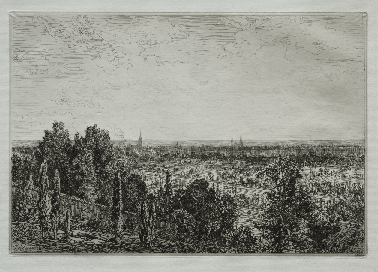 Bordeaux, Vue de la Côte de Cénon - Maxime Lalanne