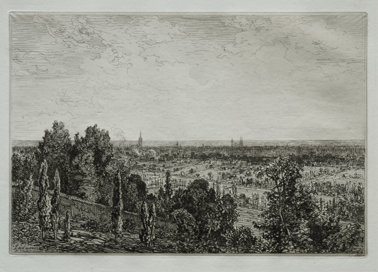 Bordeaux, Vue de la Côte de Cénon - Maxime Lalanne