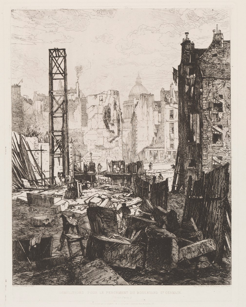 Démolition pour l