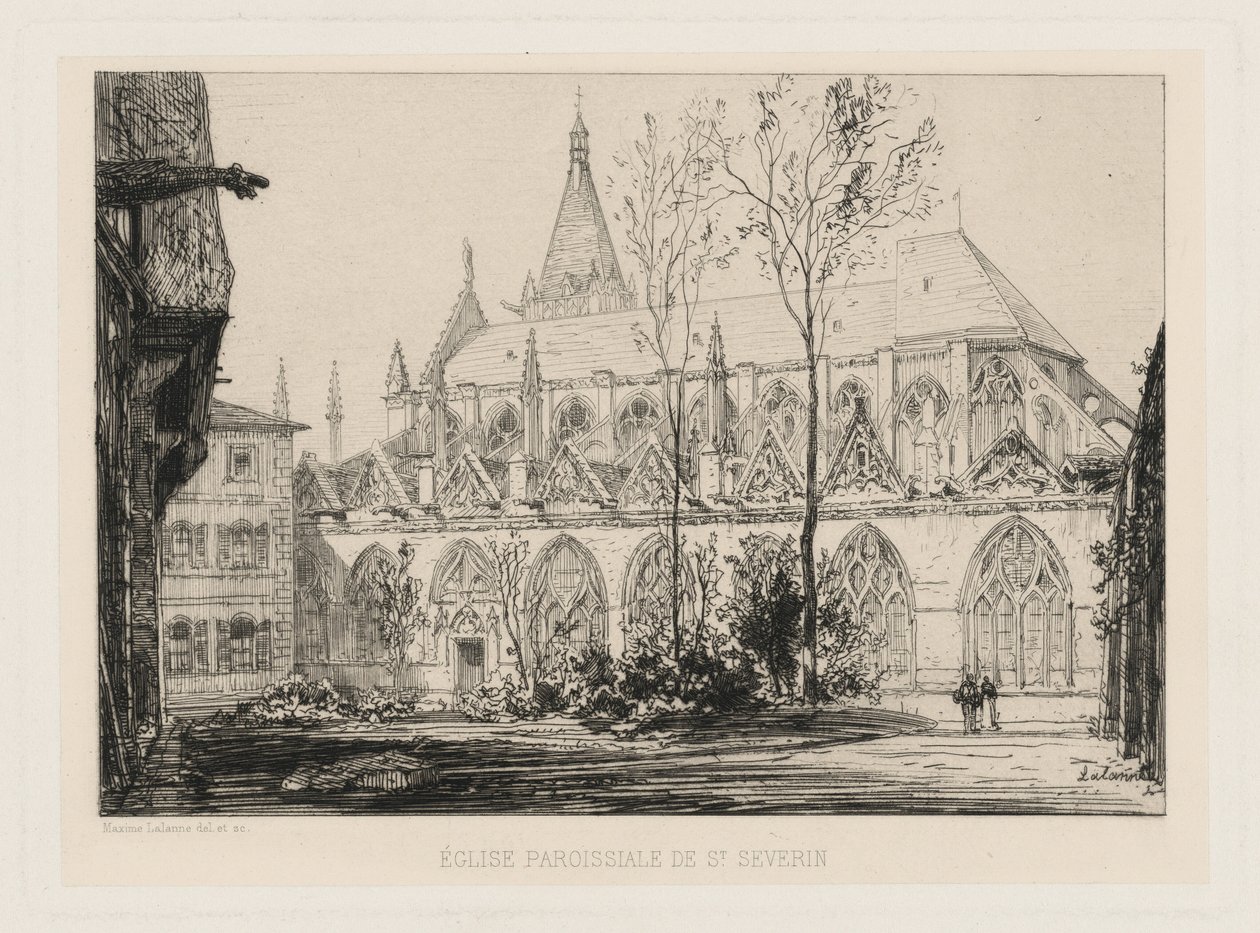 Église paroissiale de Saint-Séverin - Maxime Lalanne
