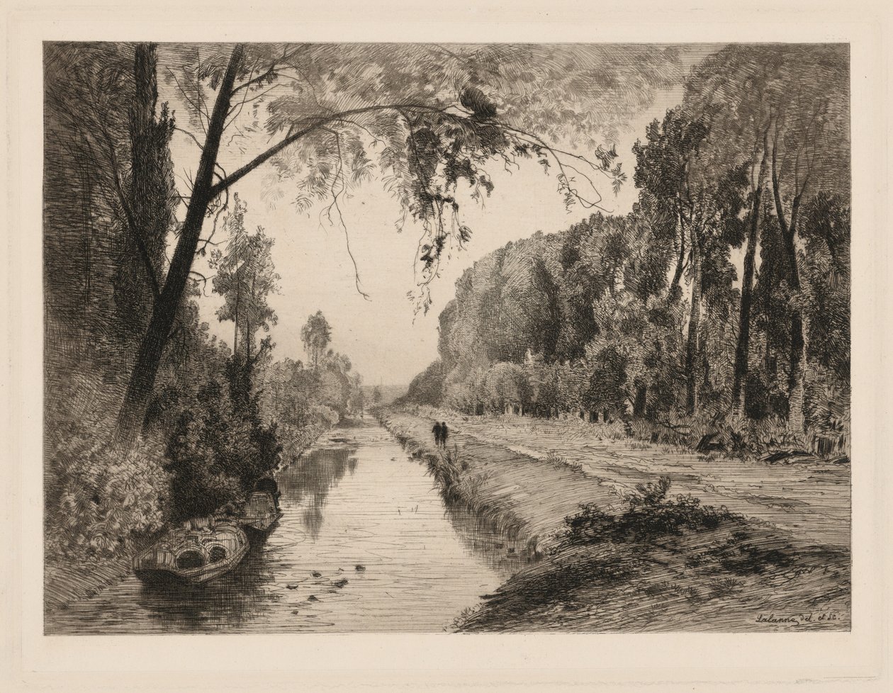 Le Canal à Pont-Saint-Maxence - Maxime Lalanne