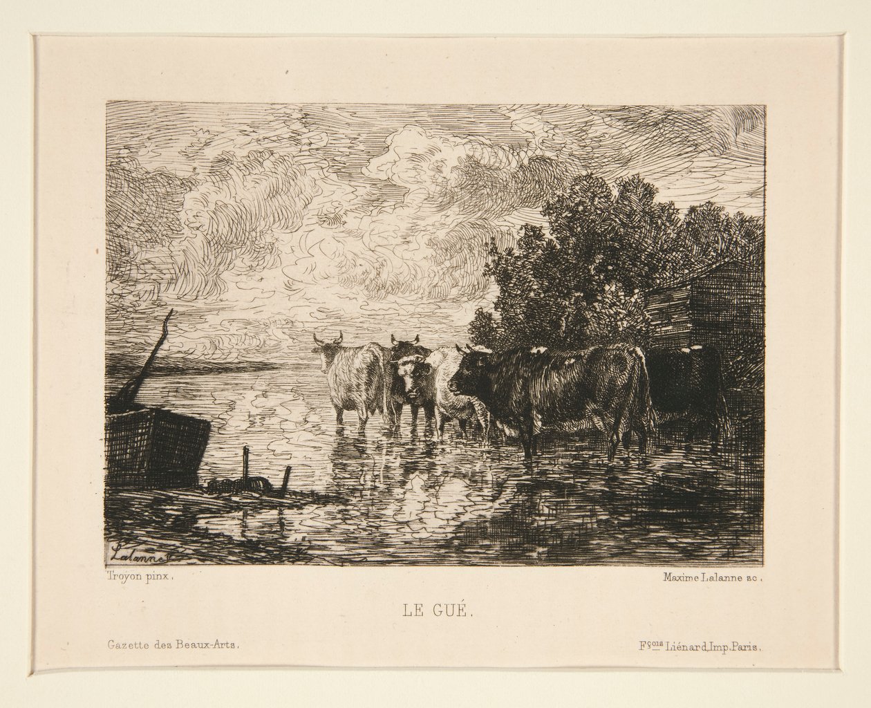 Le gué - Maxime Lalanne
