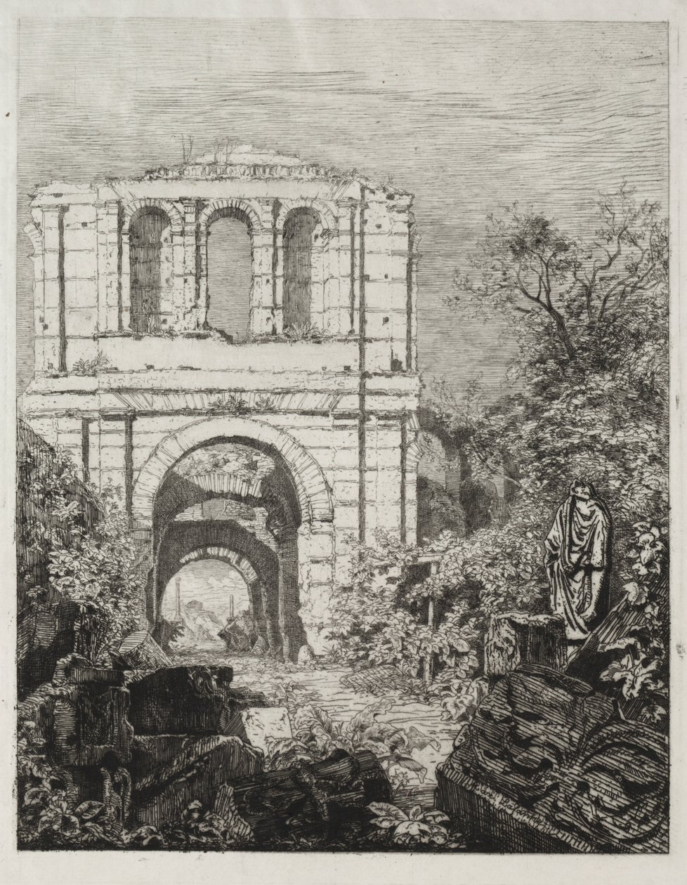 Ruines du Palais Gallien à Bordeaux - Maxime Lalanne
