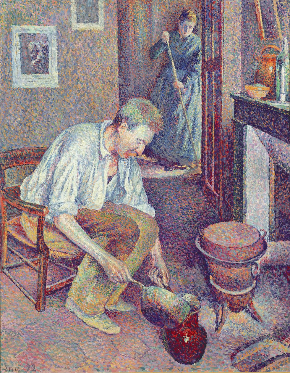 Le Café, 1892 - Maximilien Luce