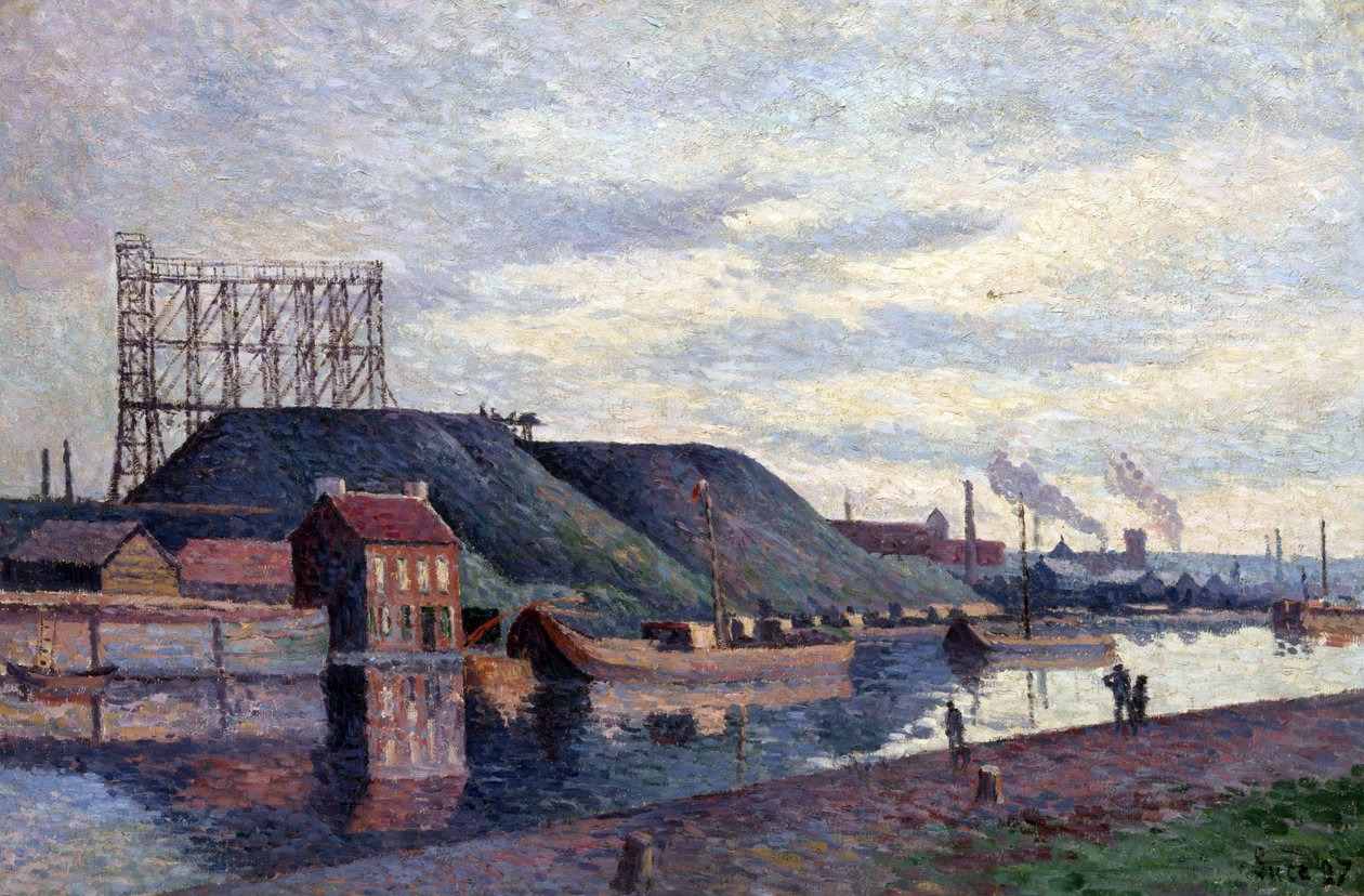 Les terrils de Sacré Madame - Maximilien Luce