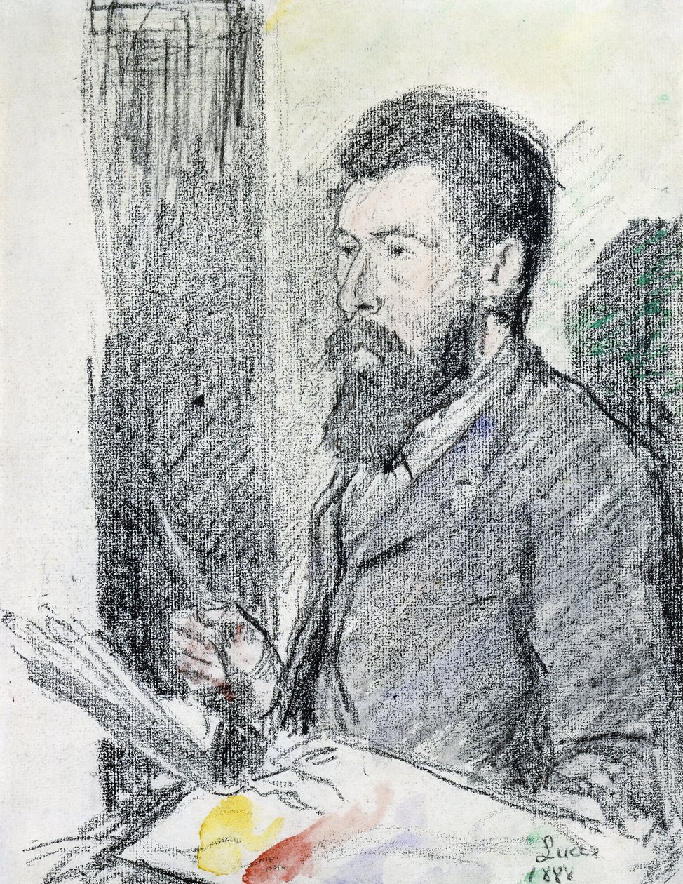Portrait de Georges Seurat - Maximilien Luce
