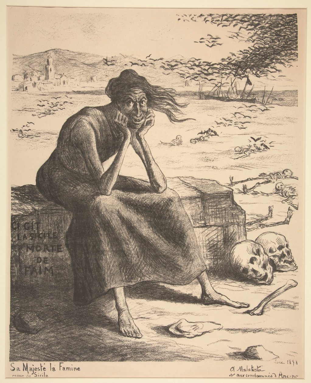 Sa Majesté la Famine - Maximilien Luce