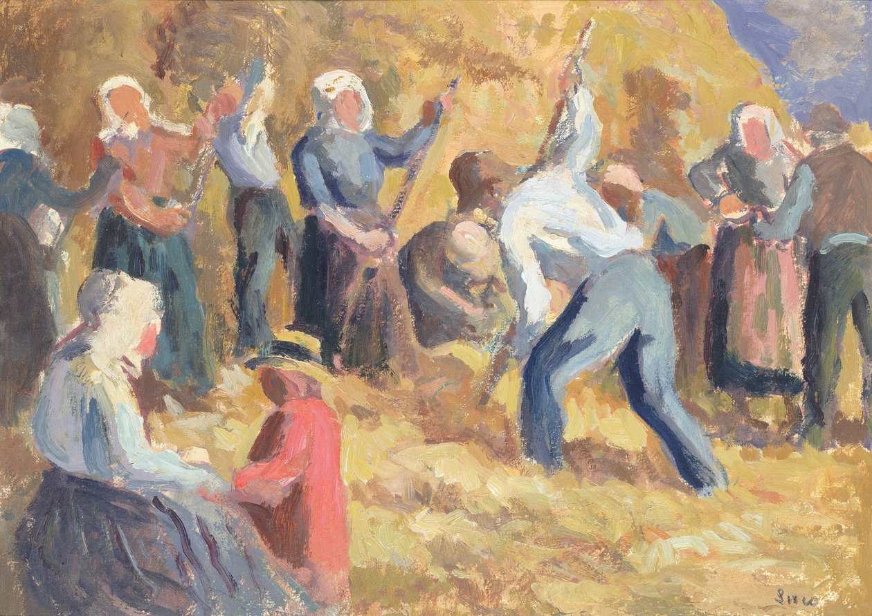 La moisson, c.1914 - Maximilien Luce