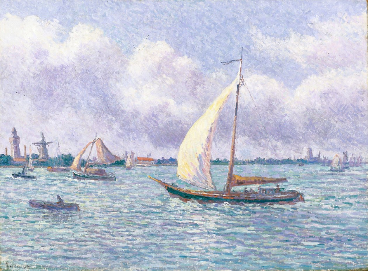 La Meuse près de Dordrecht - Maximilien Luce