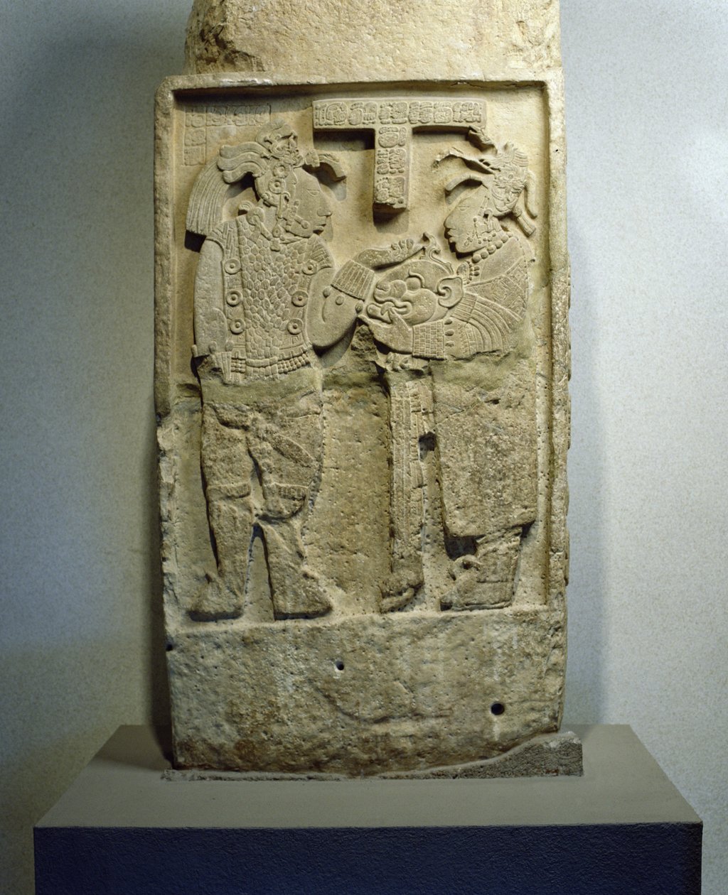 Linteau 24 de Yaxchilan, Chiapas, Mexique, Période Classique Tardive (600-900 AD) - Mayan