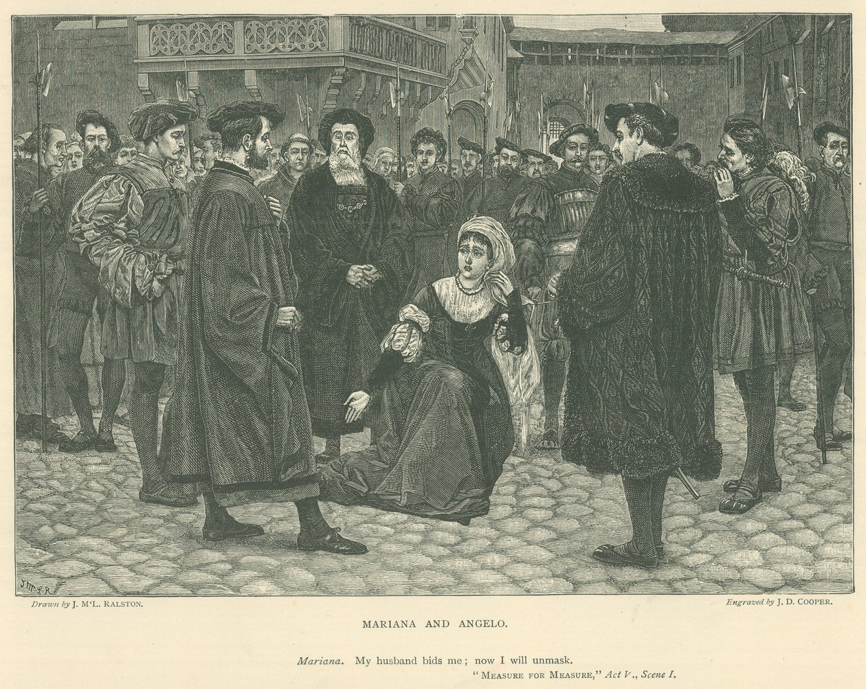 Illustration pour Mesure pour Mesure (gravure) - McLaren John Ralston