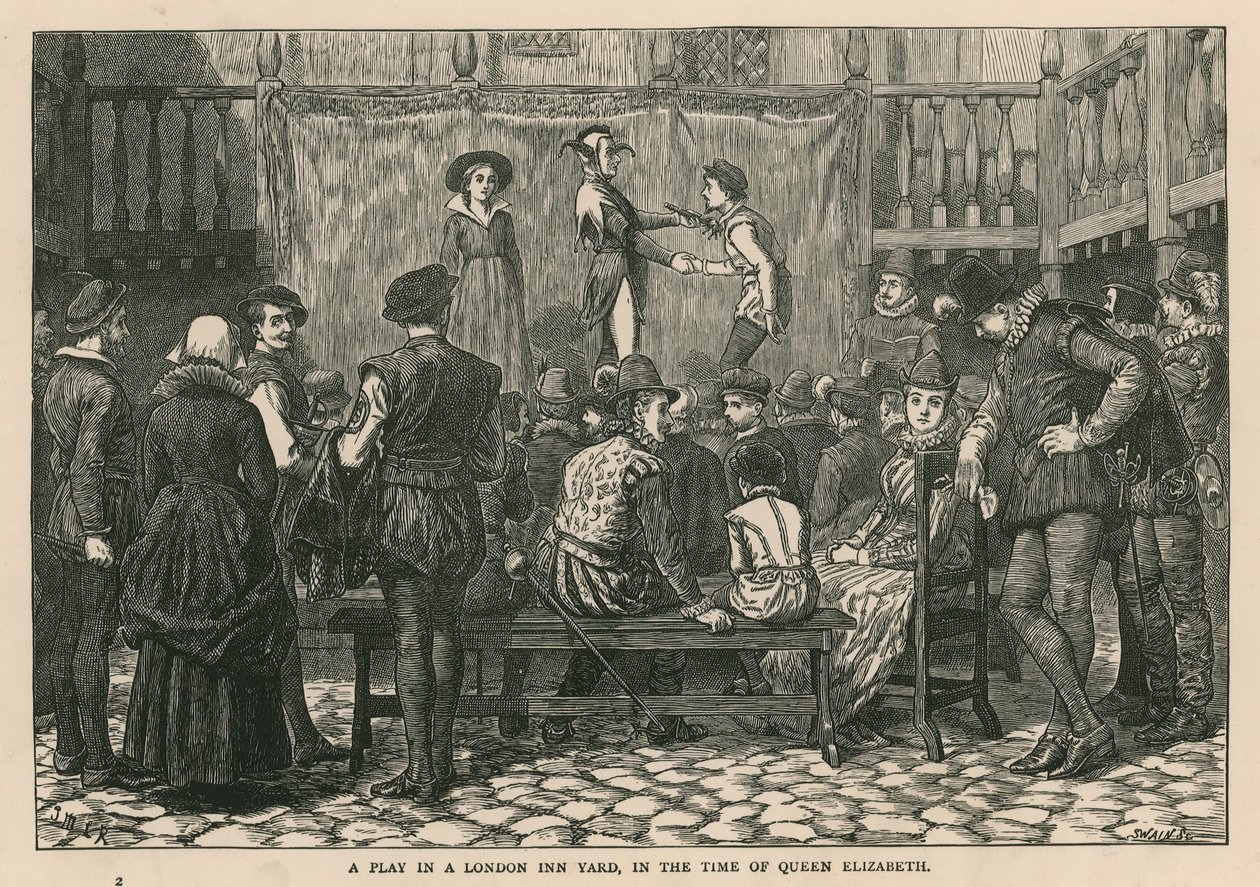 Twelfth Night est joué dans la cour d
