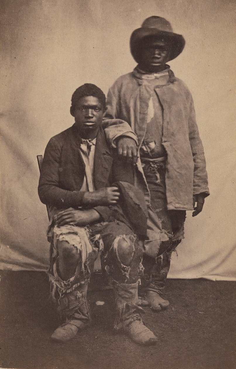 Nos éclaireurs et guides en 1863 à Baton Rouge, Louisiane, 1863 - McPherson and Oliver.