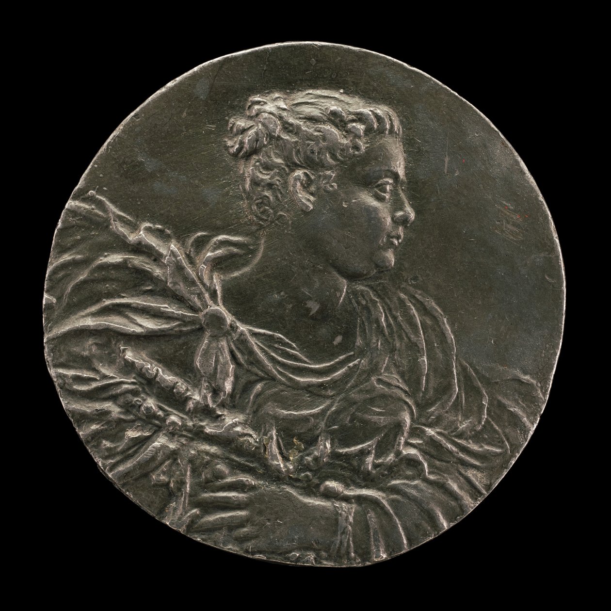 Jeune femme de Venise en robe et manteau, vers 1563 - Medallist A.A.