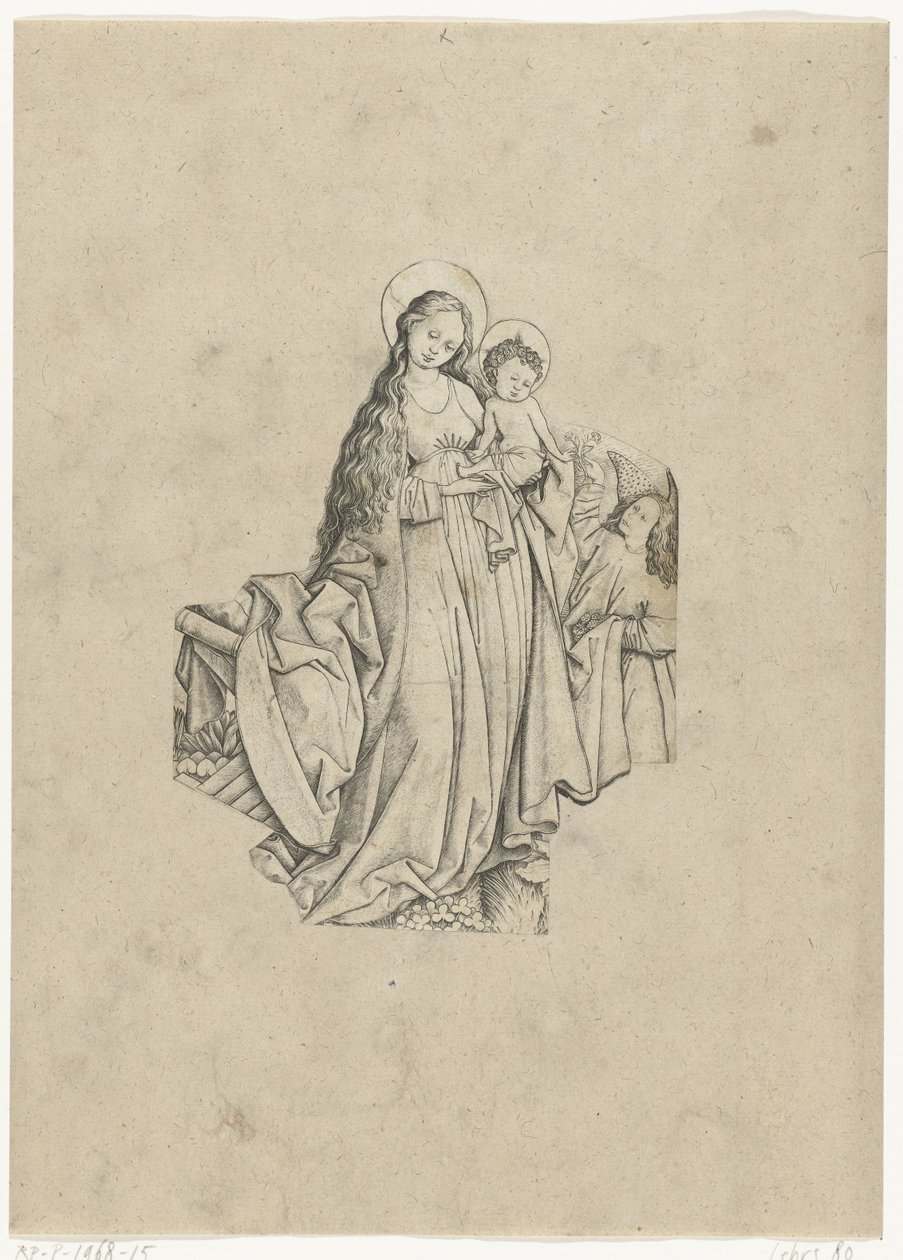 Maria met kind - Meester E.S.
