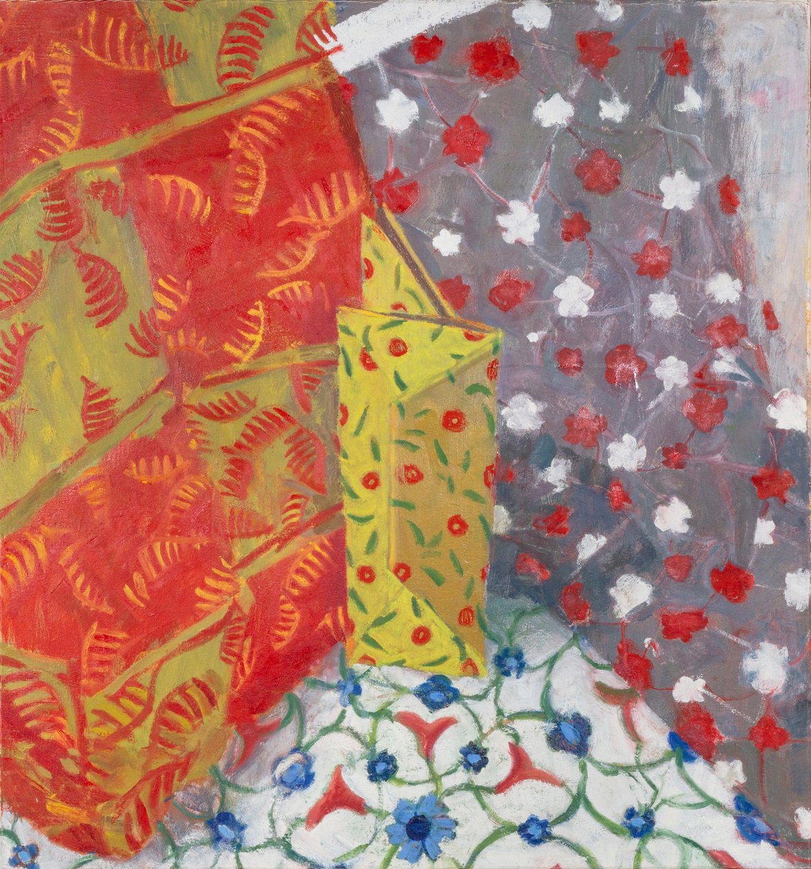 Nature morte en papier, 2011 (huile sur toile) - Megan Williamson