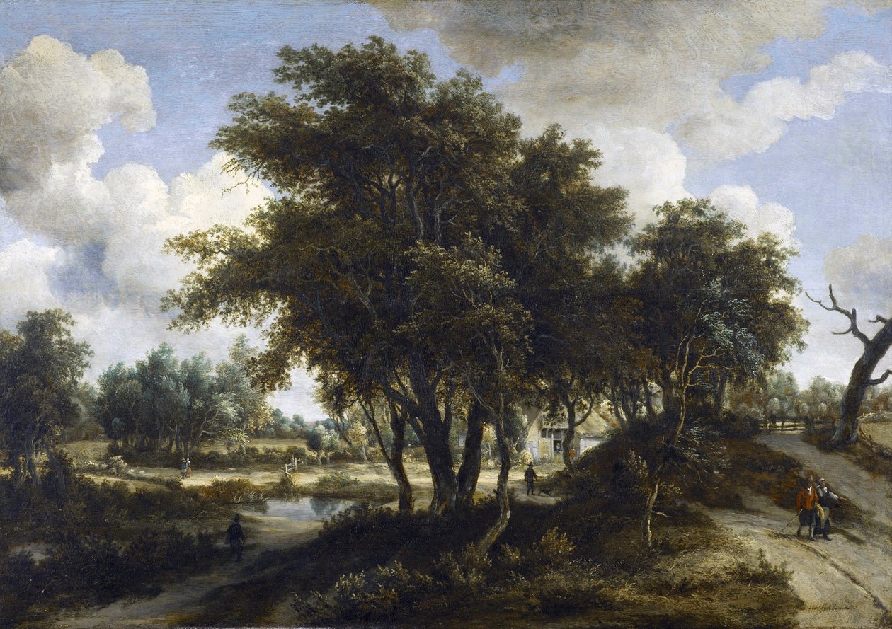 Le Cottage, vers 1663 - Meindert Hobbema