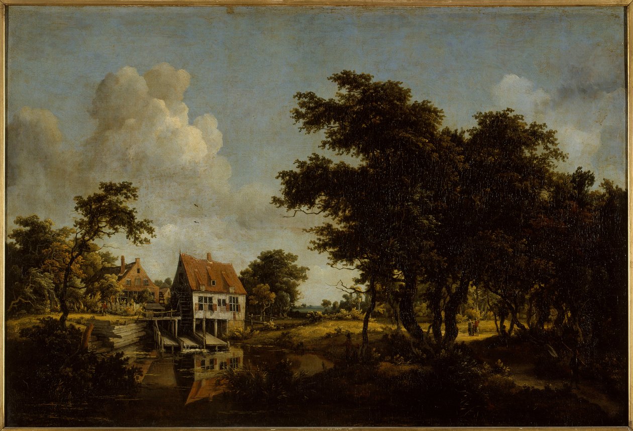 Les Moulins - Meindert Hobbema