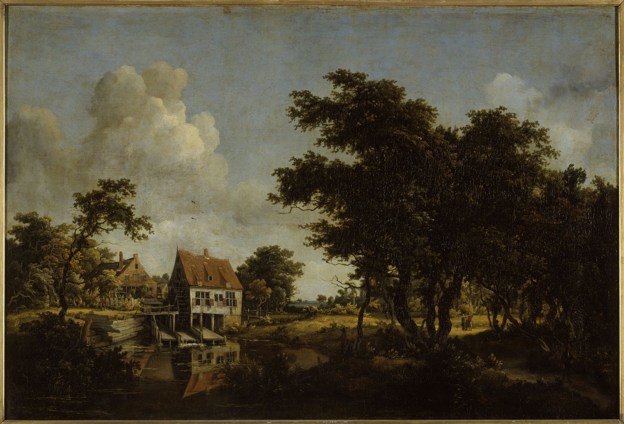 Les Moulins, entre 1664 et 1668 - Meindert Hobbema