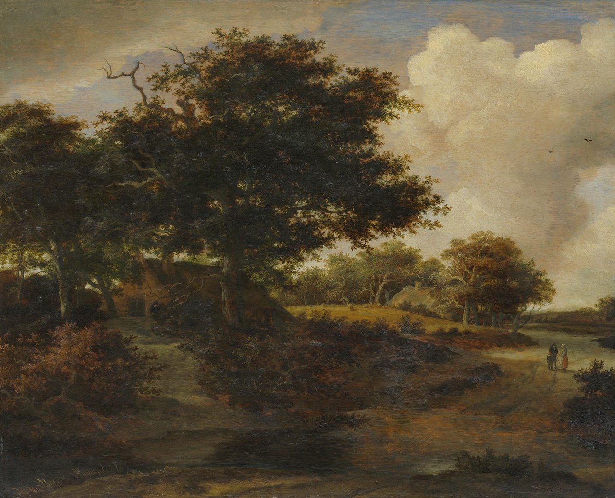 paysage forestier - Meindert Hobbema