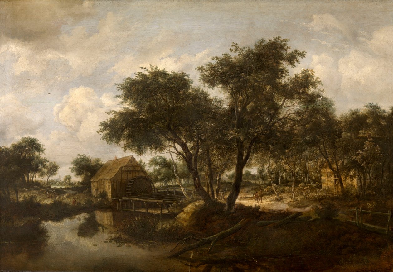 Moulin à eau - Meindert Hobbema
