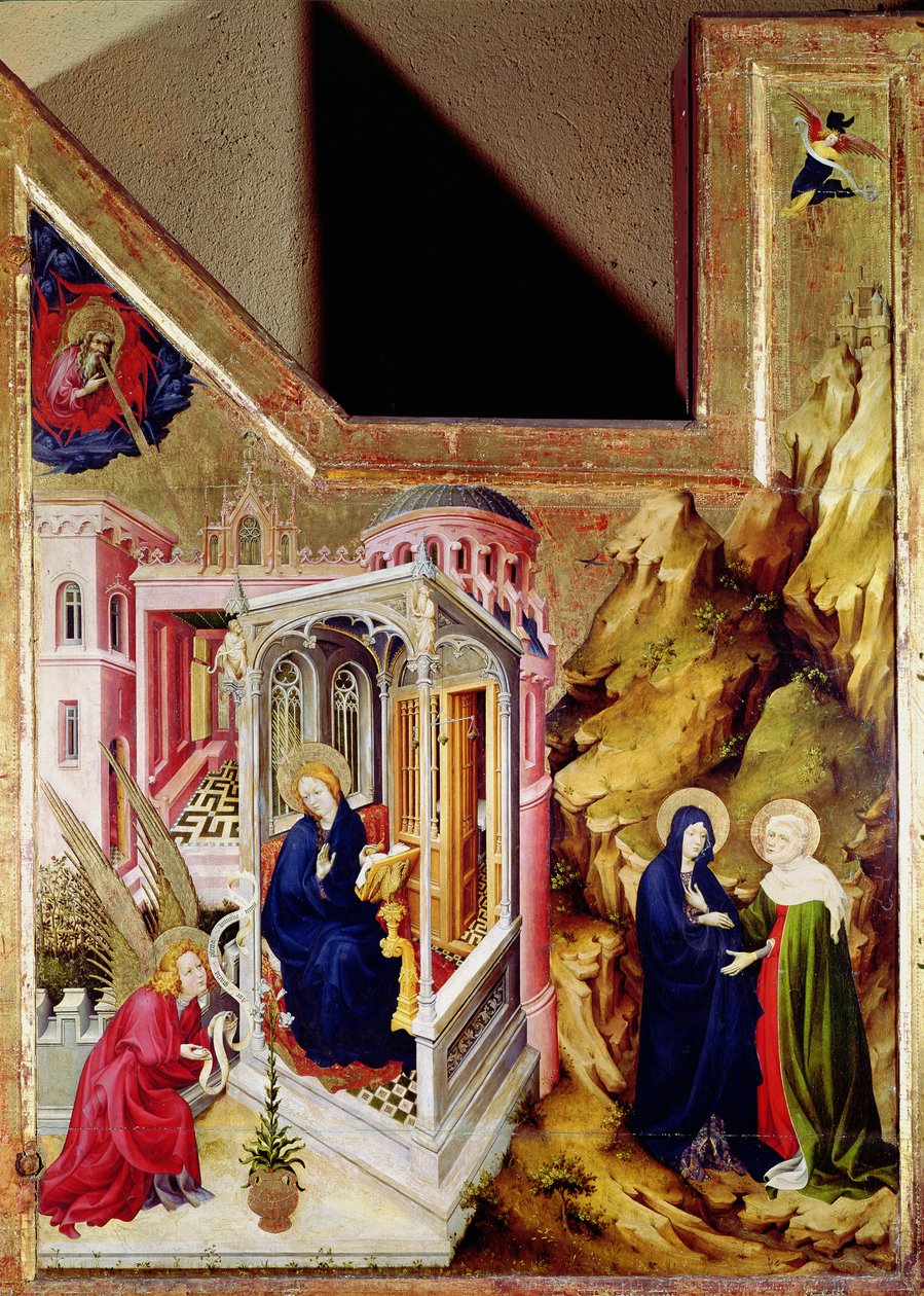 Retable de la Chartreuse de Champmol, côté gauche représentant l