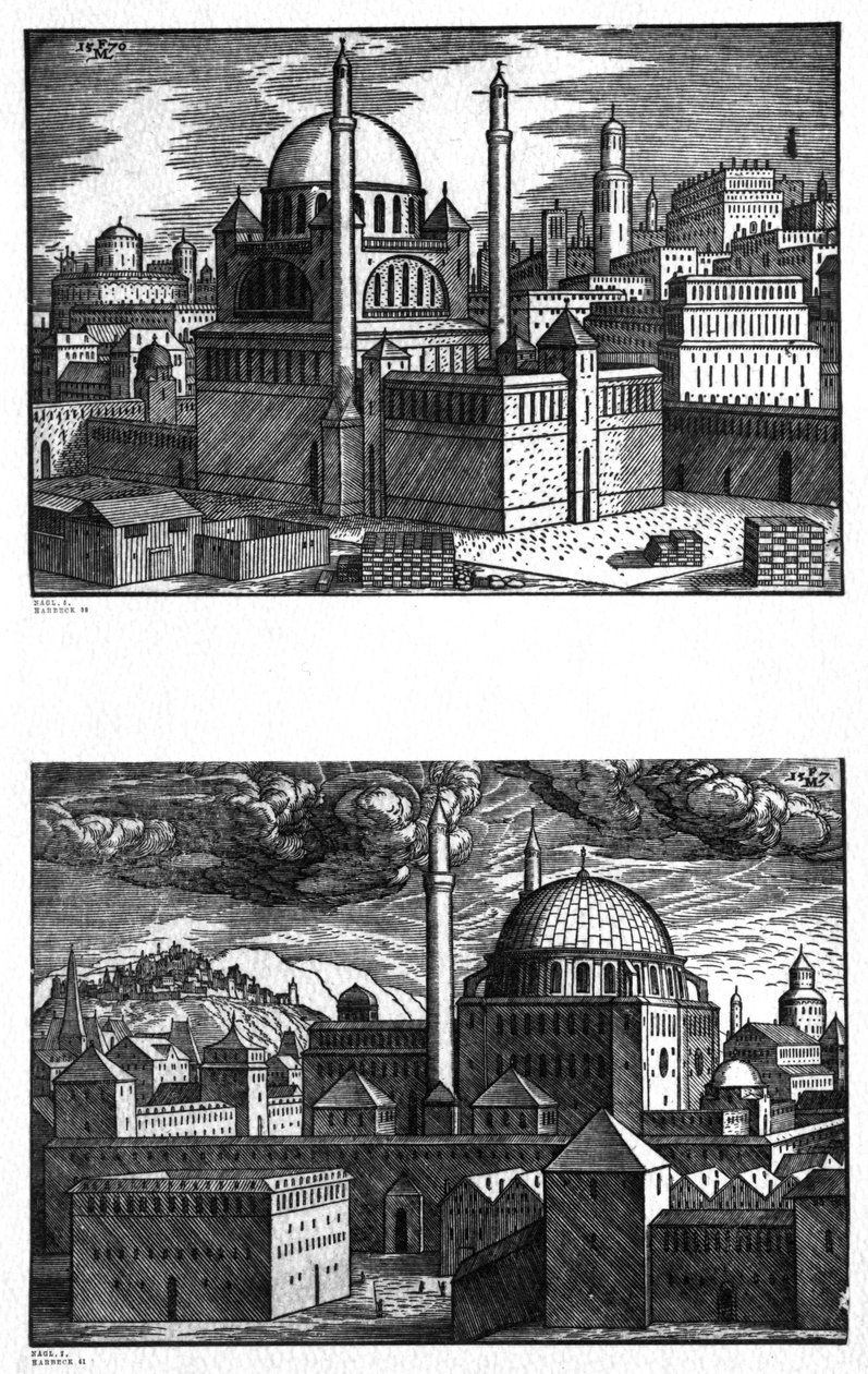 Mosquées de Constantinople, 1570 - Melchior Lorck