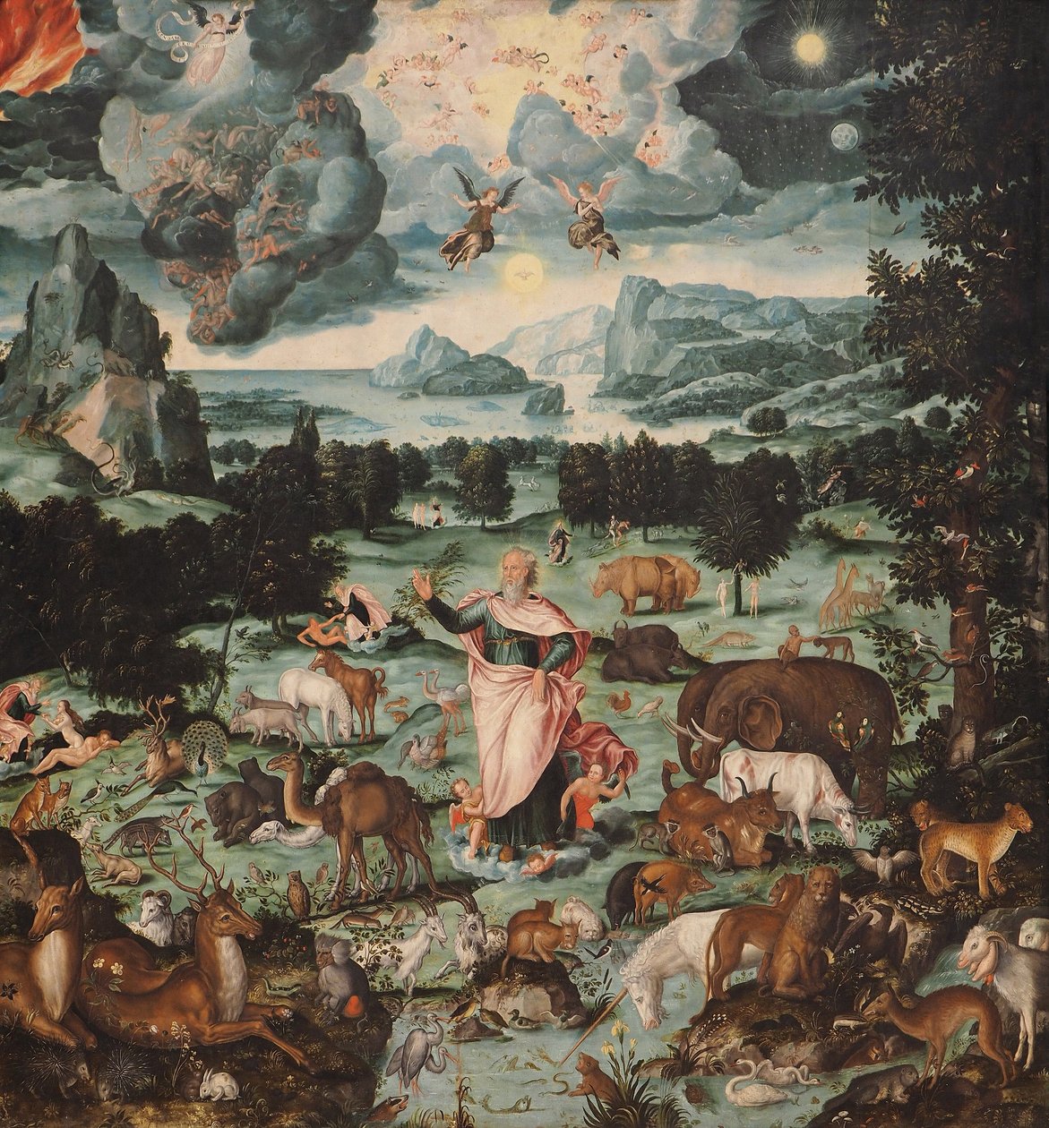 La Création du Monde, 1575 - Melchior Bocksberger