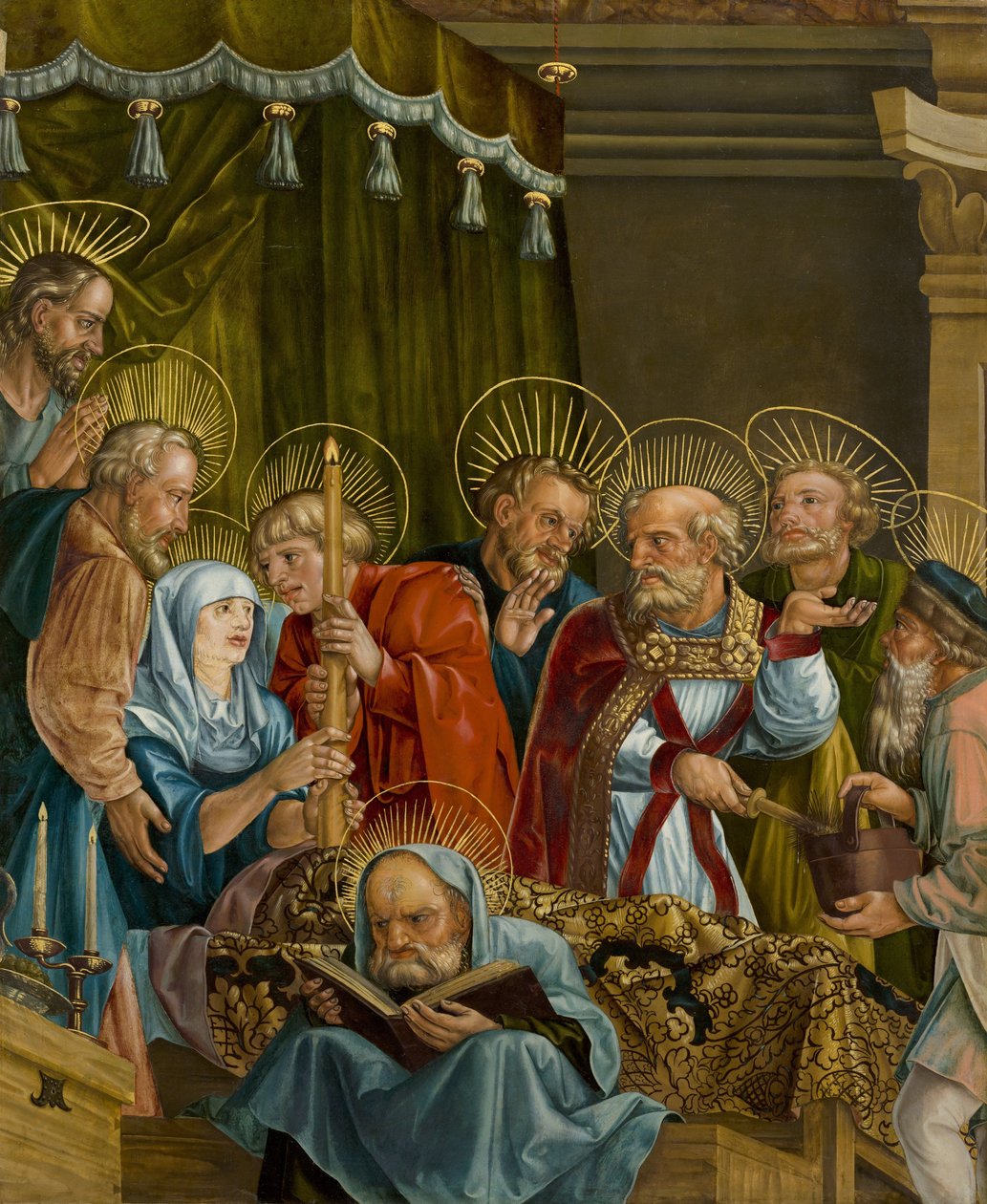 La mort de la Vierge par Feselen, Melchior (ca. 1495-1538) - Melchior Feselen