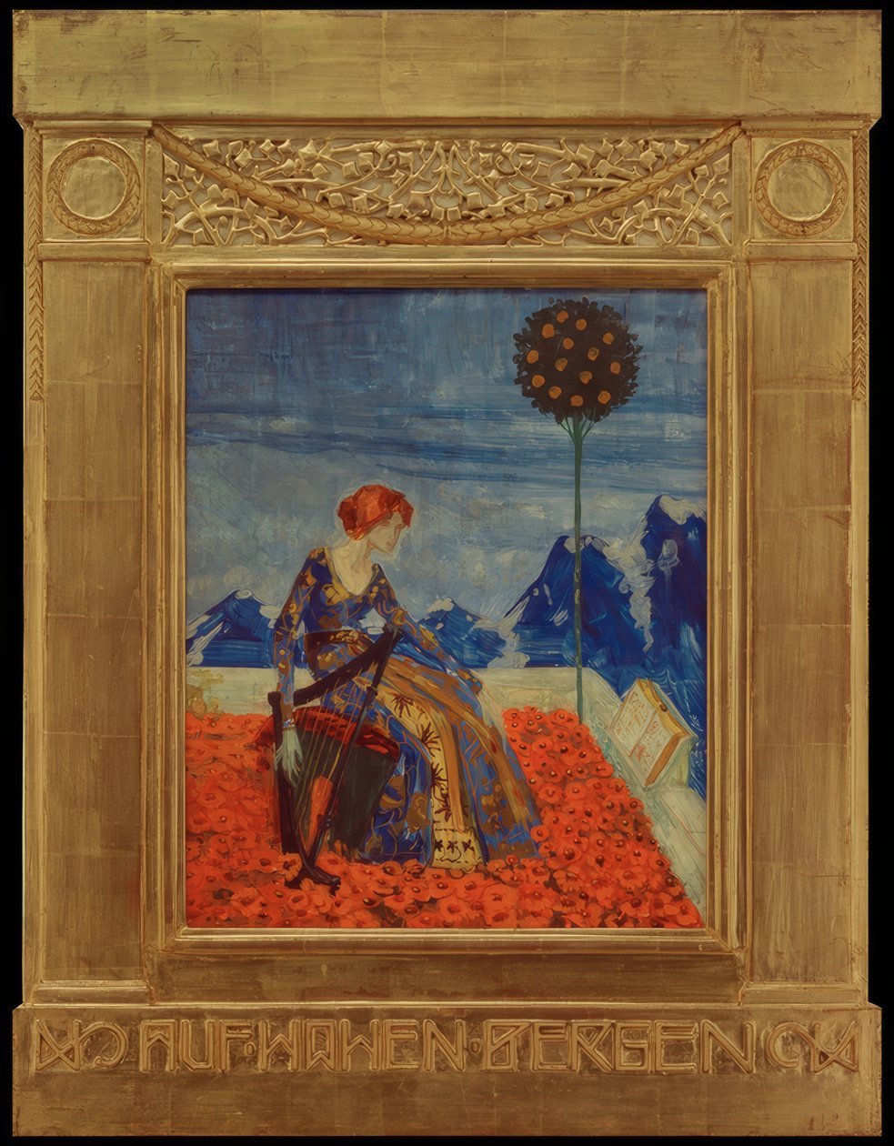 Sur les hautes montagnes - Melchior Lechter