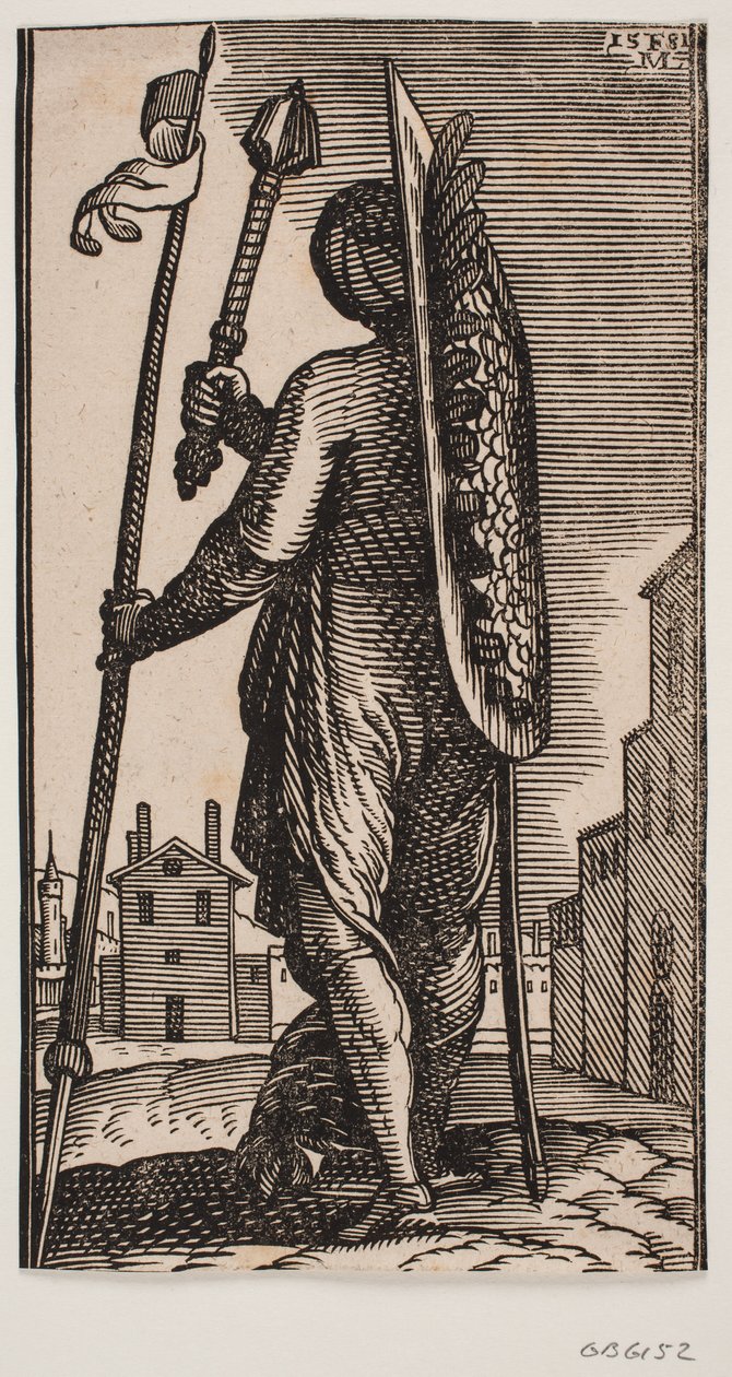 Un scélérat vu de dos - Melchior Lorck