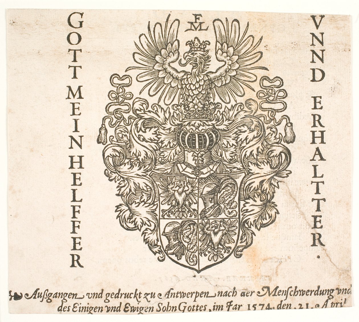 Blason de Melchior Lorck - Melchior Lorck