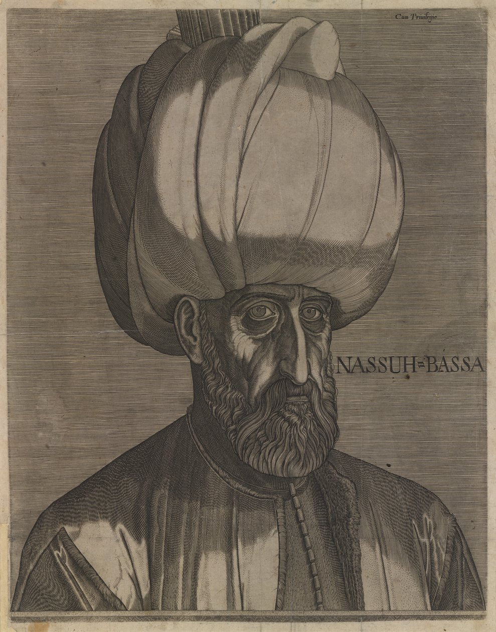 Portrait du Sultan Soliman le Magnifique - Melchior Lorck